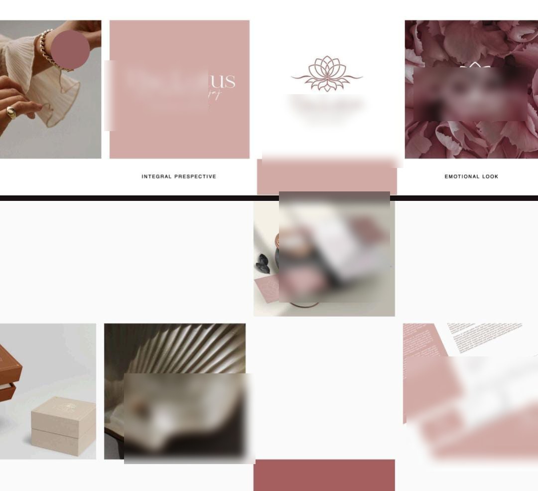 Wellness brand identity